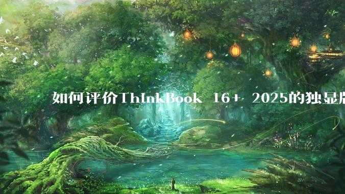 如何评价ThinkBook 16+ 2025的独显版？